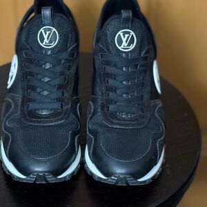 Louis Vuitton Black and White Women’s Sneakers